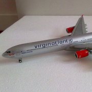 Virgin Atlantic A340 600.